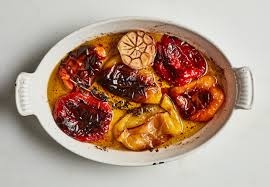 Slow-Cooked Bell Peppers