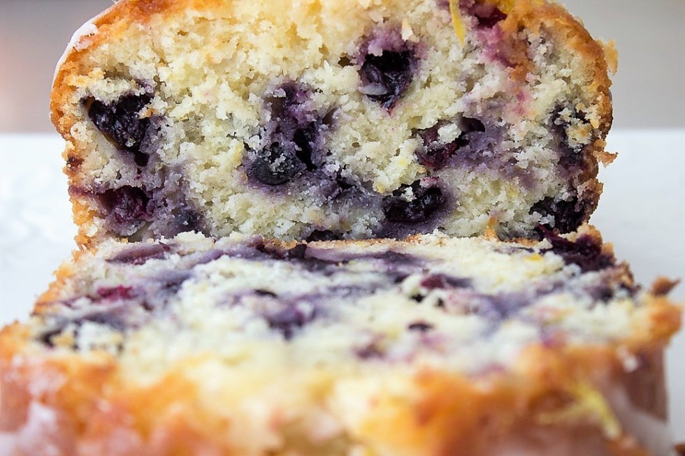 LEMON-BLUEBERRY YOGURT LOAF