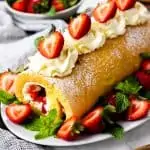 Strawberry Swiss Roll