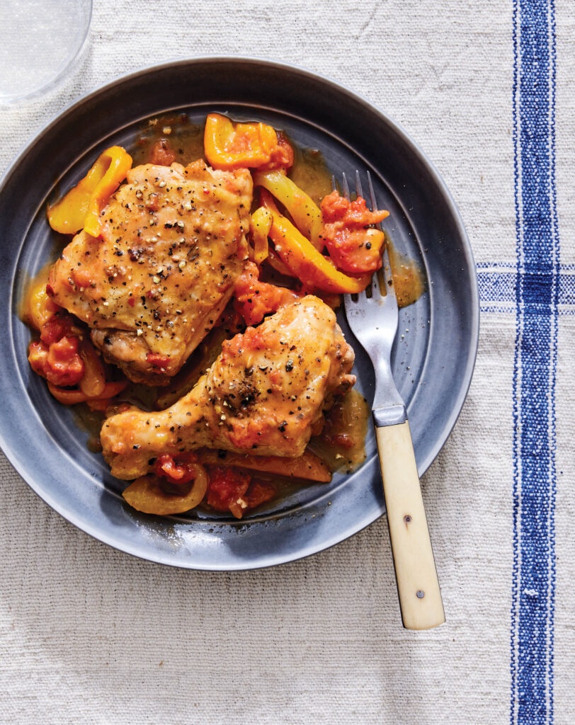 Chicken With Peppers