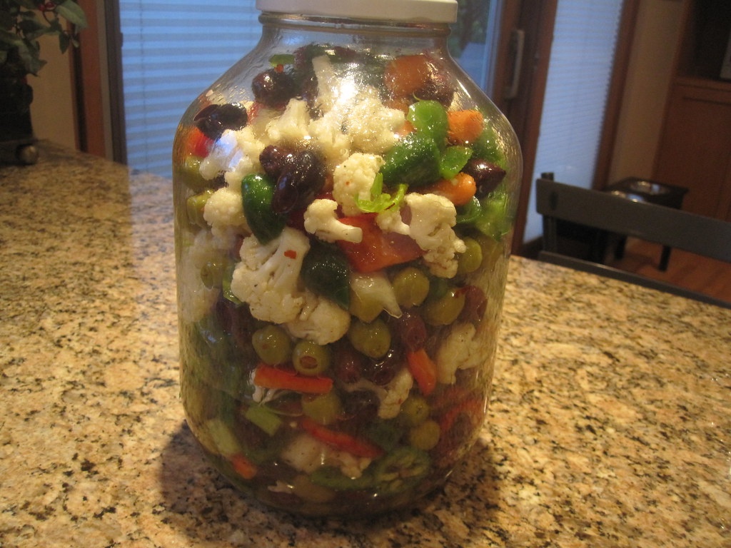 spicy Italian vegtable mix